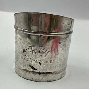 Vintage Foley Flour Manual Flour Sifter Aluminum Spring Action Made In The USA